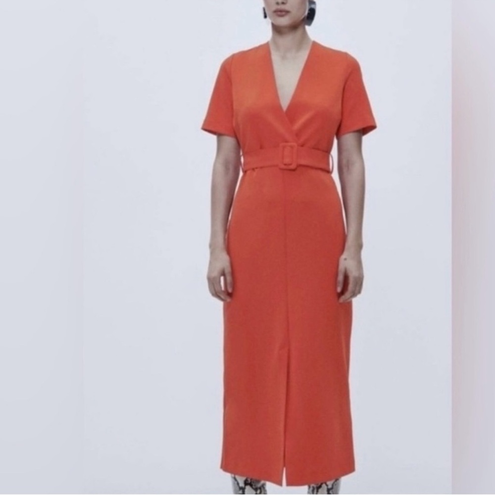 Zara Slit Front Dress